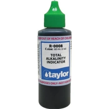 GENERIC Taylor 2 Oz No. 8 Total Alkalinity Indicator Reagent 3 GENERIC Taylor 2 Oz No. 8 Total Alkalinity Indicator Reagent