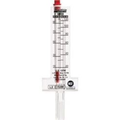 GENERIC Blue-White 2 In Horizontal Top Mount Flowmeter