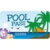Pool Pass Palm Trees, Package Of 100