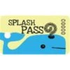 Pool Pass Blue Whale, Package Of 100 -GENE Pool Supplies Shop 272253 PT Lg