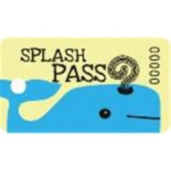 Pool Pass Blue Whale, Package Of 100