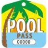 Pool Pass Paradise, Package Of 100 -GENE Pool Supplies Shop 272295 PT Lg