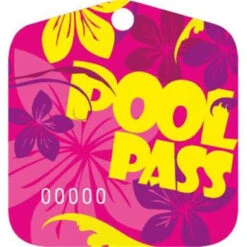 Pool Pass Aloha, Package Of 100