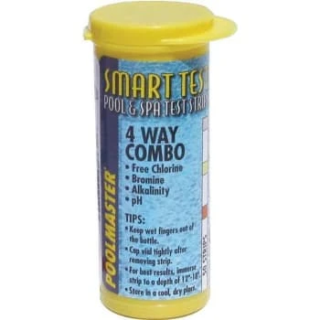 Poolmaster Smart Test 4-Way Swimming Pool And Spa Test Strips Package Of 50 3 Poolmaster Smart Test 4-Way Swimming Pool And Spa Test Strips Package Of 50