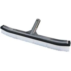 Hdx 18 In Swimming Pool & Spa Brush With Deluxe Nylon Bristles And Aluminum Back