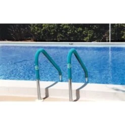 Hd Supply 4 Ft Aqua Teal Safety Grip Hand Rail Cover