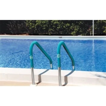 Hd Supply 4 Ft Aqua Teal Safety Grip Hand Rail Cover 3 Hd Supply 4 Ft Aqua Teal Safety Grip Hand Rail Cover