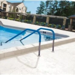 Hd Supply 8 Ft Royal Blue Safety Grip Handrail Cover