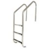 Sr Smith 30" 3-Step Standard Ladder W/ Ss Tread 20" Ctc -GENE Pool Supplies Shop 706560 WebOnly Lg