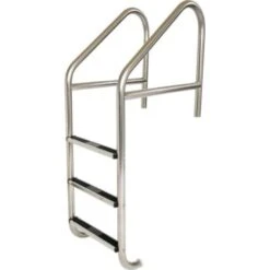 Sr Smith 36" 3-Step Ladder / Crossbrace W/ Ss Tread 20" Ctc
