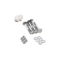Inter-Fab Stainless Steel Bolt Kit & Bumpers For 3 Tread Ladders
