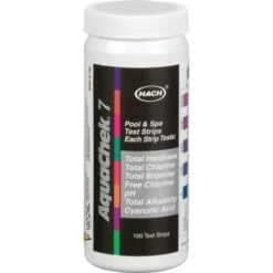 AquaChek 7-Way Chlorine Test Strips (100-Pack)